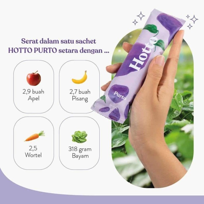 

Ready Stock Hotto Purto Multigrain Oat Dengan Ubi Ungu 2 Pouch Cod