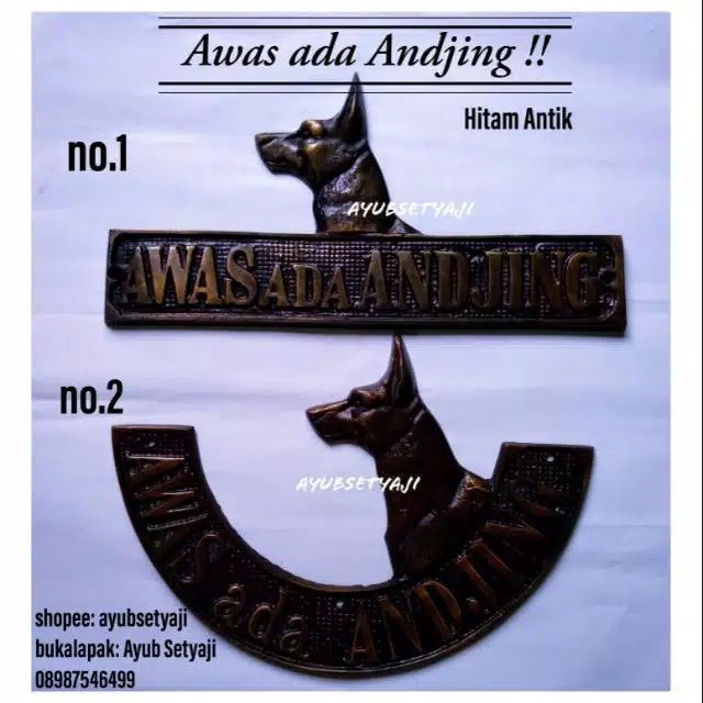 

Promo Terbatas Papan Awas Ada Anjing Ukuran Besar No 3 Papan Peringatan