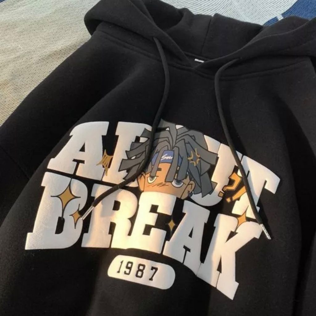 NEW Hoodie / Sweatshirt / Outerwear Hitam Pria / Wanita Hoodie Tebal Hoodie Kece Aesthetic Hoodie