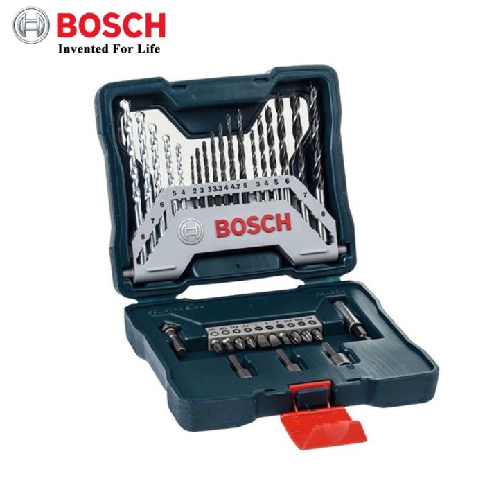 Bosch 33-Piece Twist Drill Metal Combination Drill Bit Masonry Drill