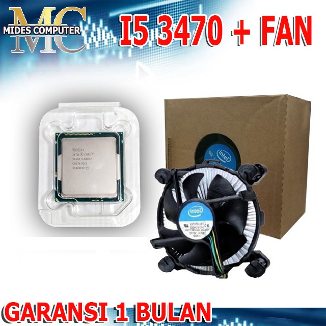 Processor Intel Core i5 3470 Soket 1155 + FAN Intel