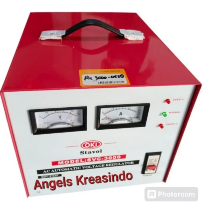 STABILIZER REGULATOR LISTRIK OKI 3000 WATT