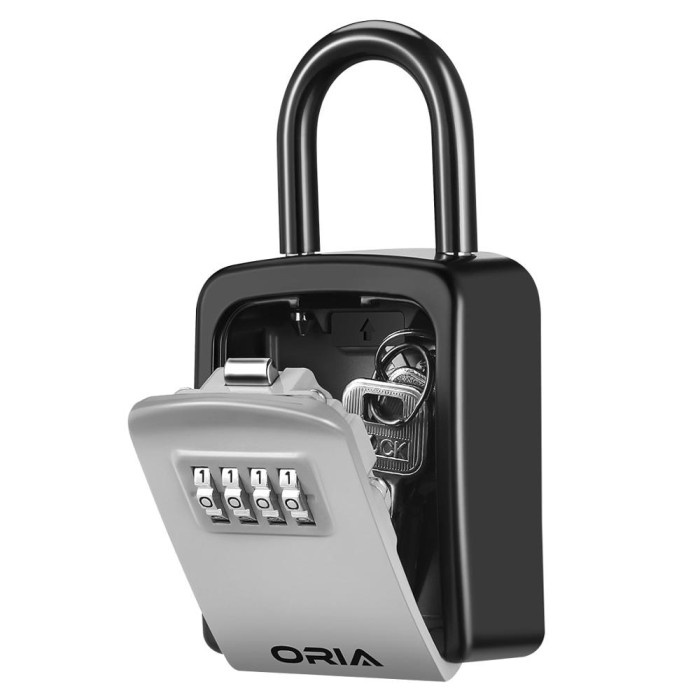 ORIA Password Key Box Outdoor Key Safe Lock Box Decoration Key Code