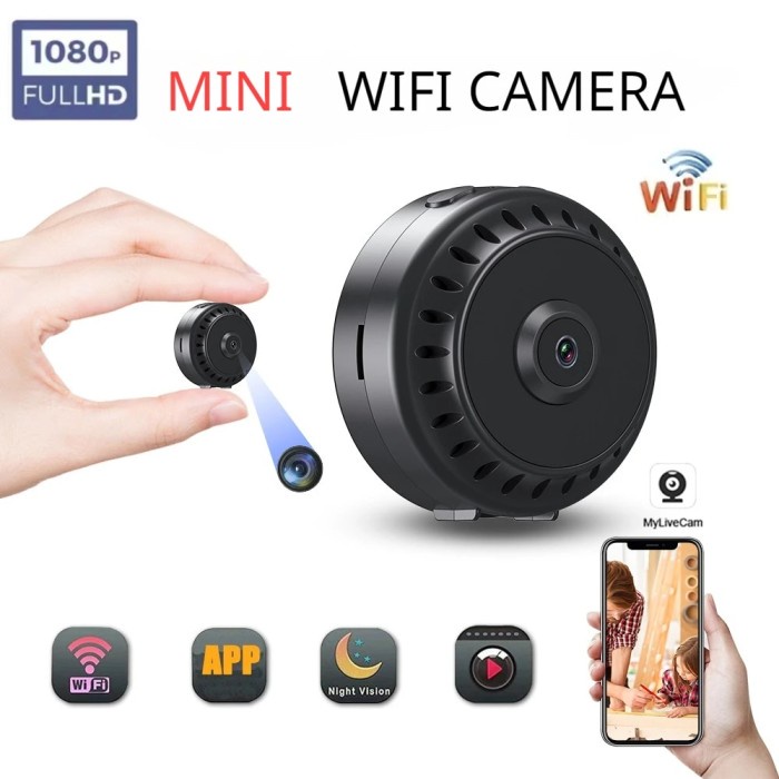 WIFI Mini Camera Magnetic 1080P HD Smart Home Surveillance Small