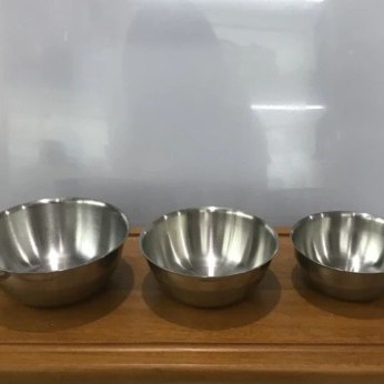 Bowl Zebra 9, 10, 11cm / Mangkuk stainless