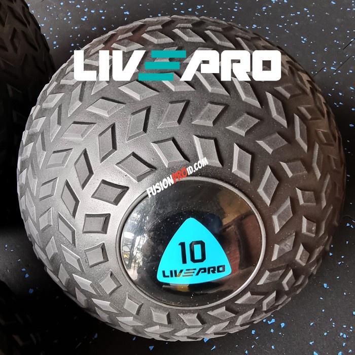 Slam Ball 10kg Bola Gym Medicine Ball Fitness Heavy Duty Livepro