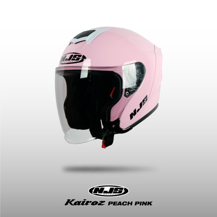 NJS KAIROZ PEACH PINK - Helm Half Face