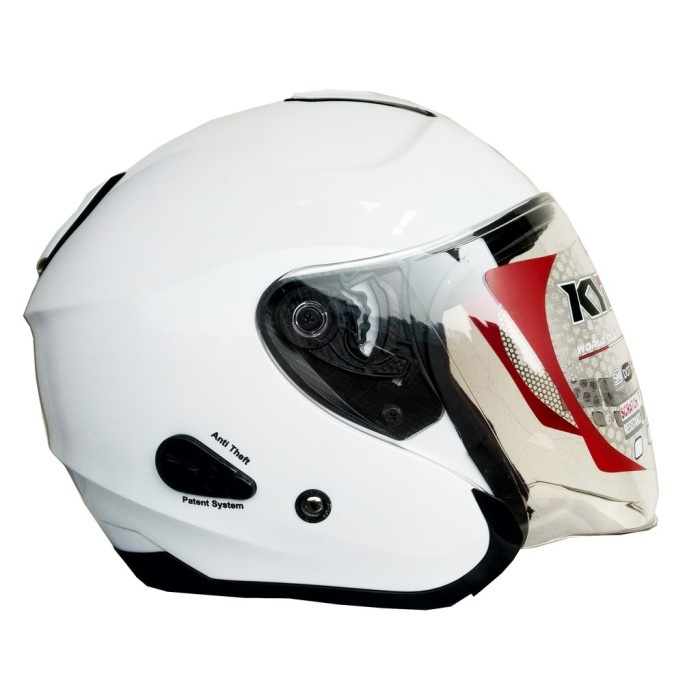 Helm Kyt Kyoto solid White