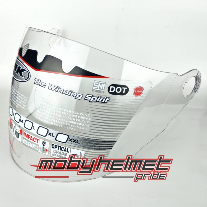 Kaca Helm Visor INK CX22 / CX 22 - Clear - Original