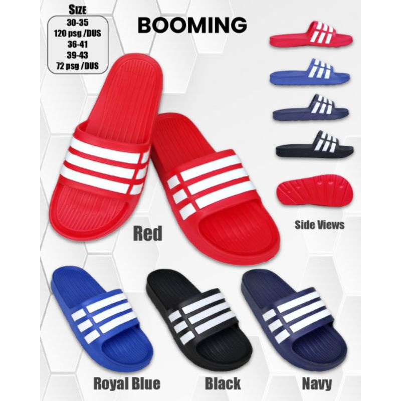 FREE ONGKIR SANDAL PRIA DEWASA DAN ANAK#SANDAL SLOP PRIA ADIDAS(BOOMING ORIGINAL)
