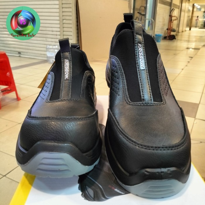 Sepatu Safety "KRISBOW"Chronos/Safety Shoes Krisbow/Sepatu Kerja Pria CHRONOS Termurah Berkualitas