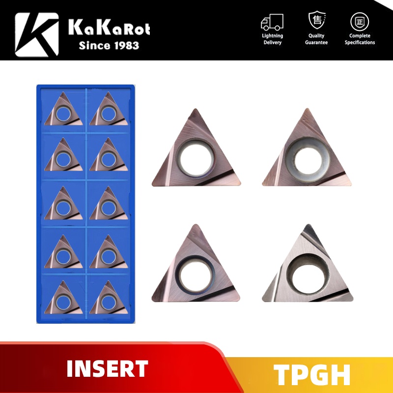 KaKarot TPGH080202 TPGH080204 TPGH090202 TPGH090204 TPGH110302L-F TPGH110304L-F Cermet Carbide Inser