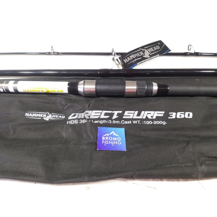 Joran Surf HAMMER HEAD DIRECT SURF 360 3.6 meter sambung 3 hammerhead