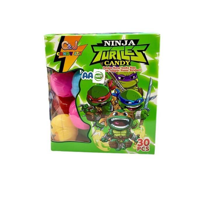 

C&J PERMEN NINJA TURTLE BOX ISI 30