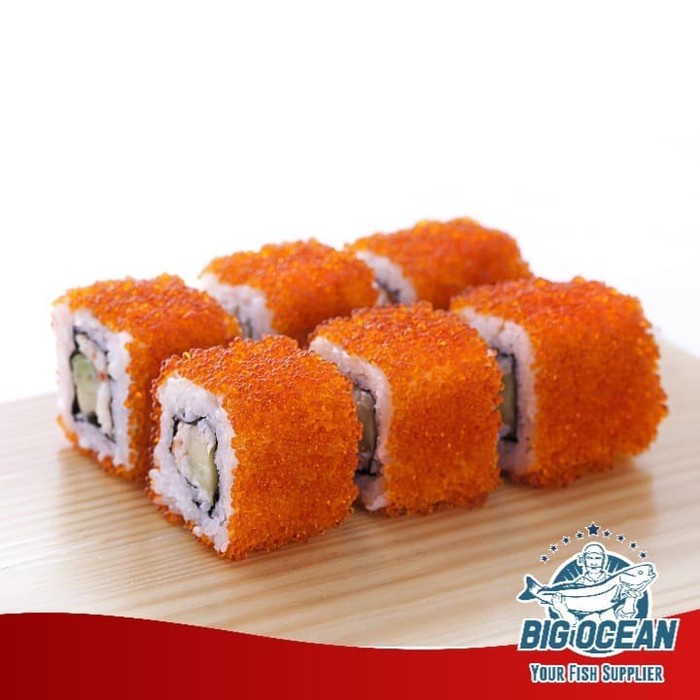 

Tobiko Orange/ Telur Ikan Flying fish roe Premium @100 gr
