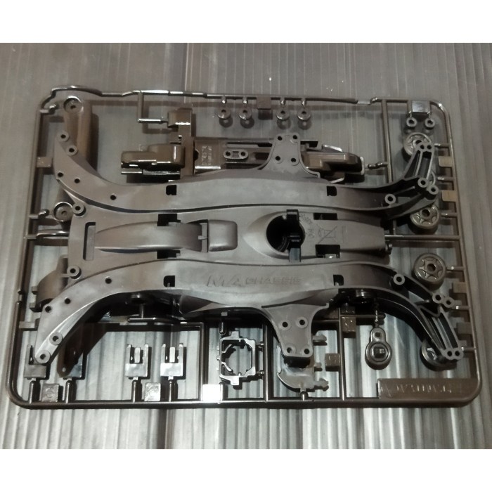 PROMO CHASSIS MA SET PC-ABS REINFORCED ( BLACK + BLACK )