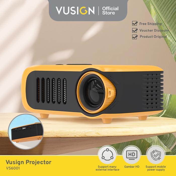 

Deli Aoka Proyektor Mini / Infokus / Projector HD 1080 VS6001 Lcd