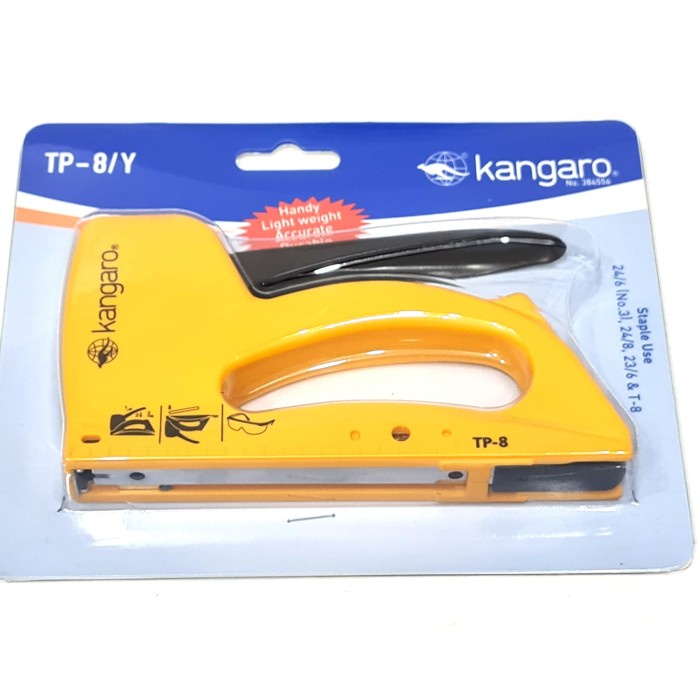 

TERLARIS! Gun Tacker Kangaro TP-8 Stapler Jok Kulit Motor Kayu