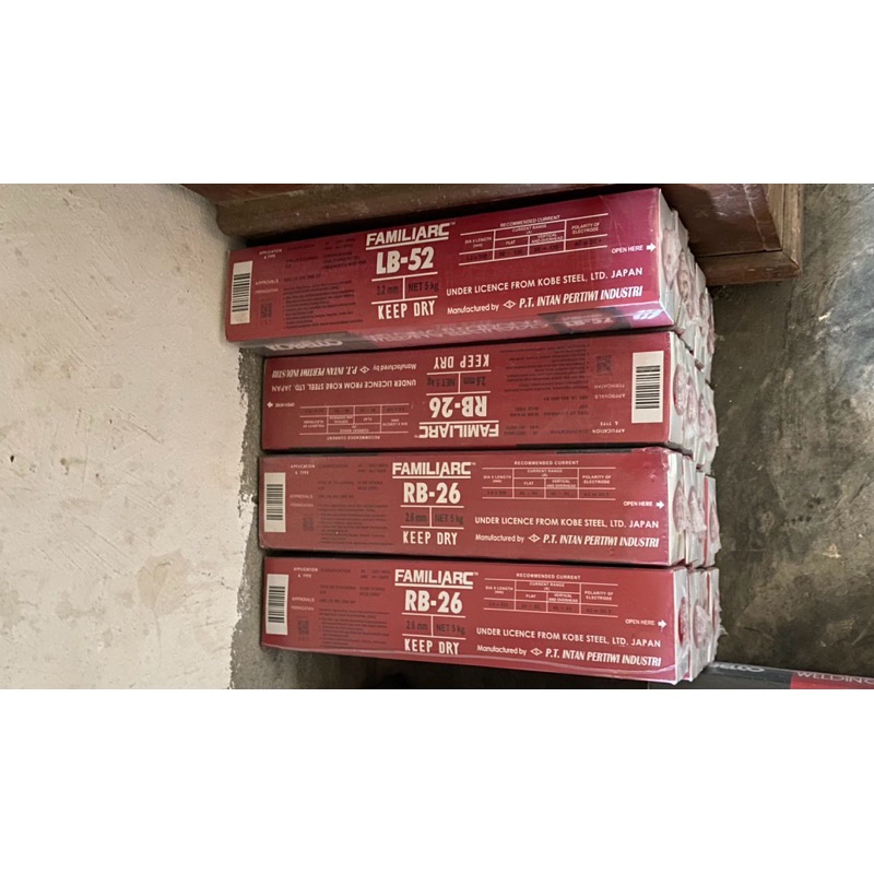 Kawat Las Kobelco rb 26 (2.6mm) per 1kg