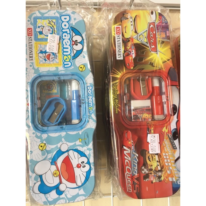 

kotak pensil 2 tingkat sudah ada isi