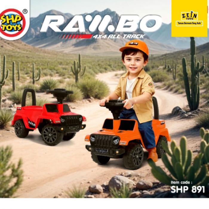 Promo Mobil Dorong Anak Zeintoys Jeep Shp Toys Rambo 891