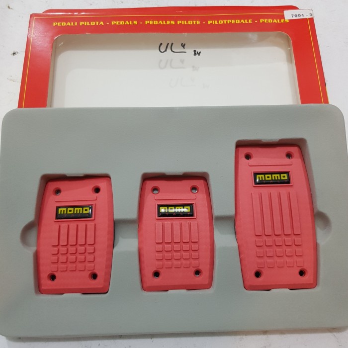 READY PEDAL MOBIL / COVER PEDAL MOBIL / AKSESORIS PEDAL MOBIL MANUAL RED