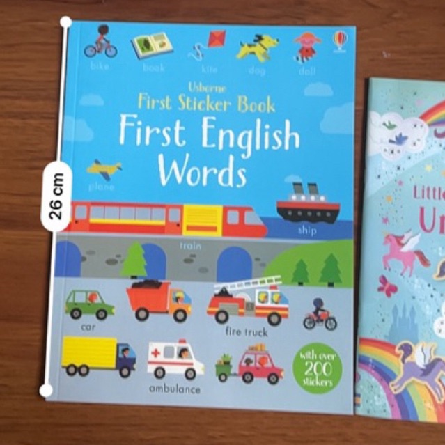 

Murah [Bine] Usborne First Stickers Book Series Buku Stiker Anak Murah