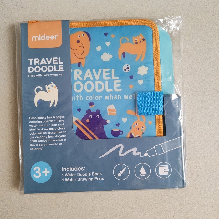

Mideer Travel Doodle water drawing book and pen 3+ Kode 1036