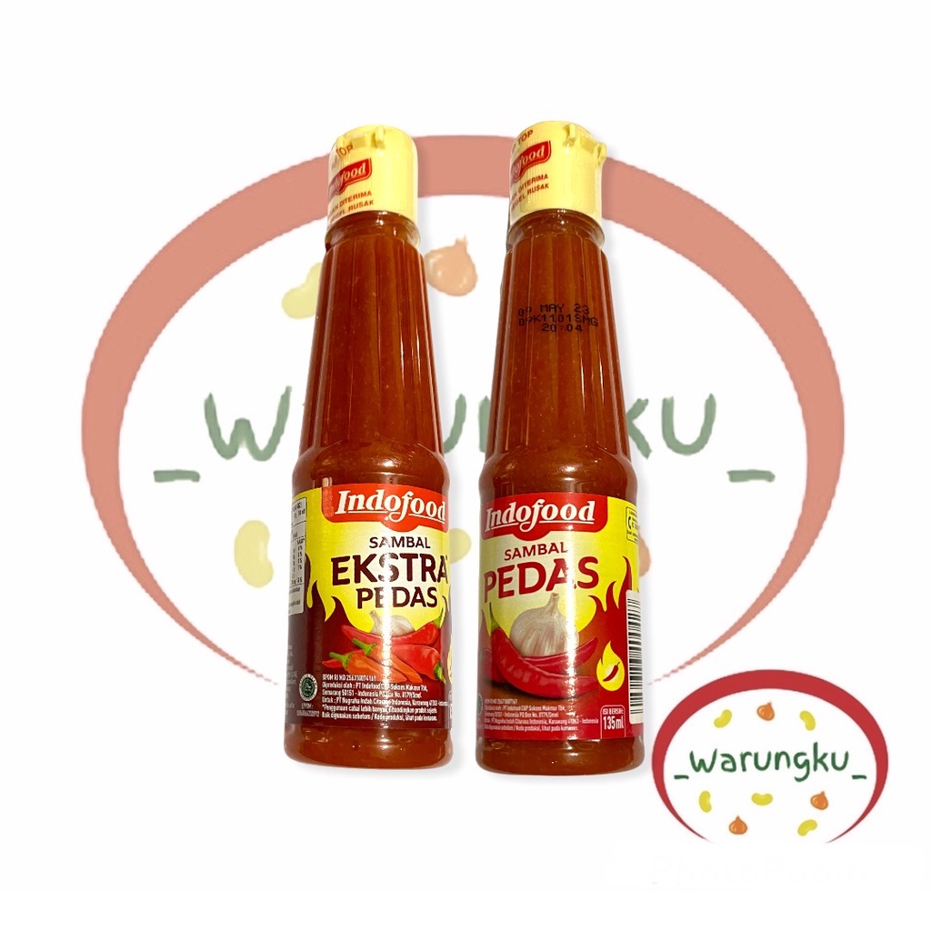 

HJE SAMBAL Indofood Extra Pedas 275ml Sambal Pedas Saus Sambal