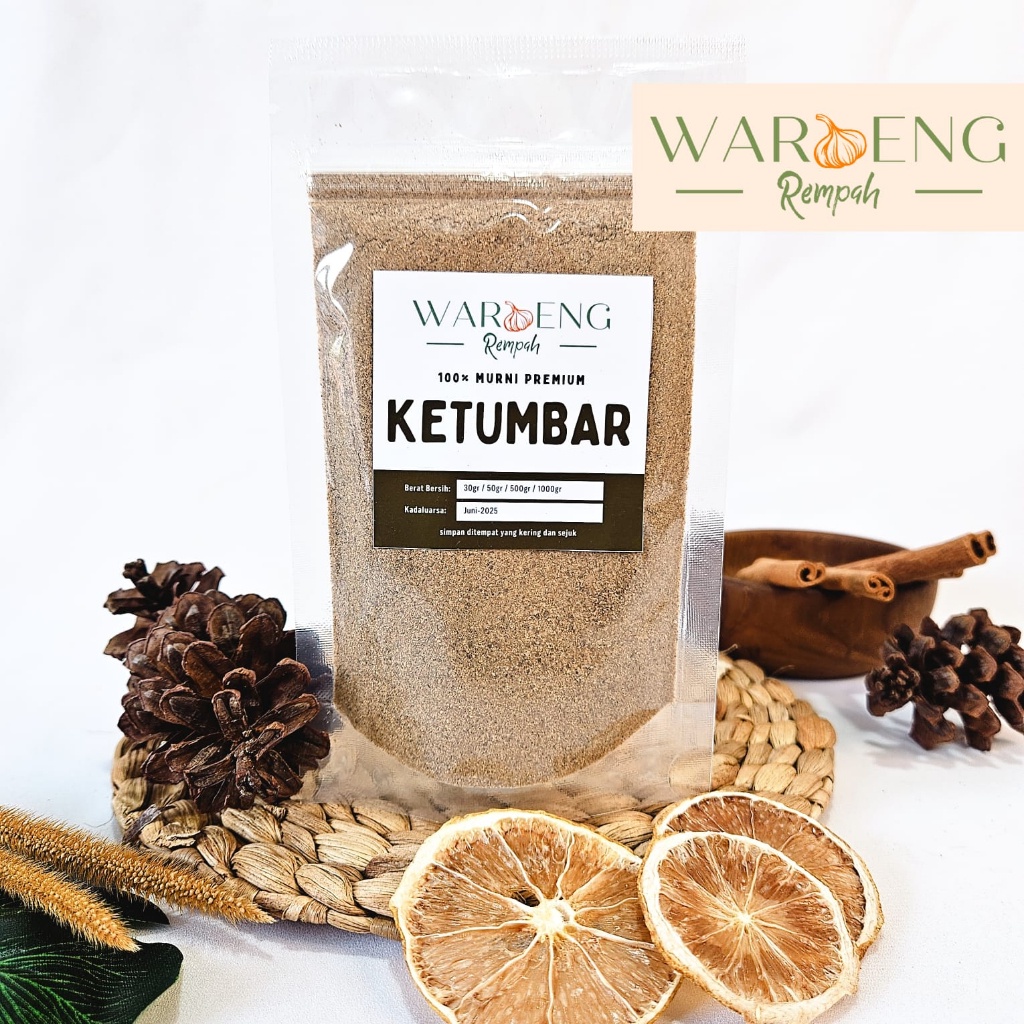 

HJE Ketumbar Bubuk / Ground Coriander / Waroeng Rempah Murah