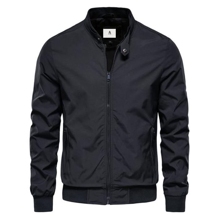 APPUNG JAKET BOMBER HARRINGTON POLOS CASUAL WATERPROOF