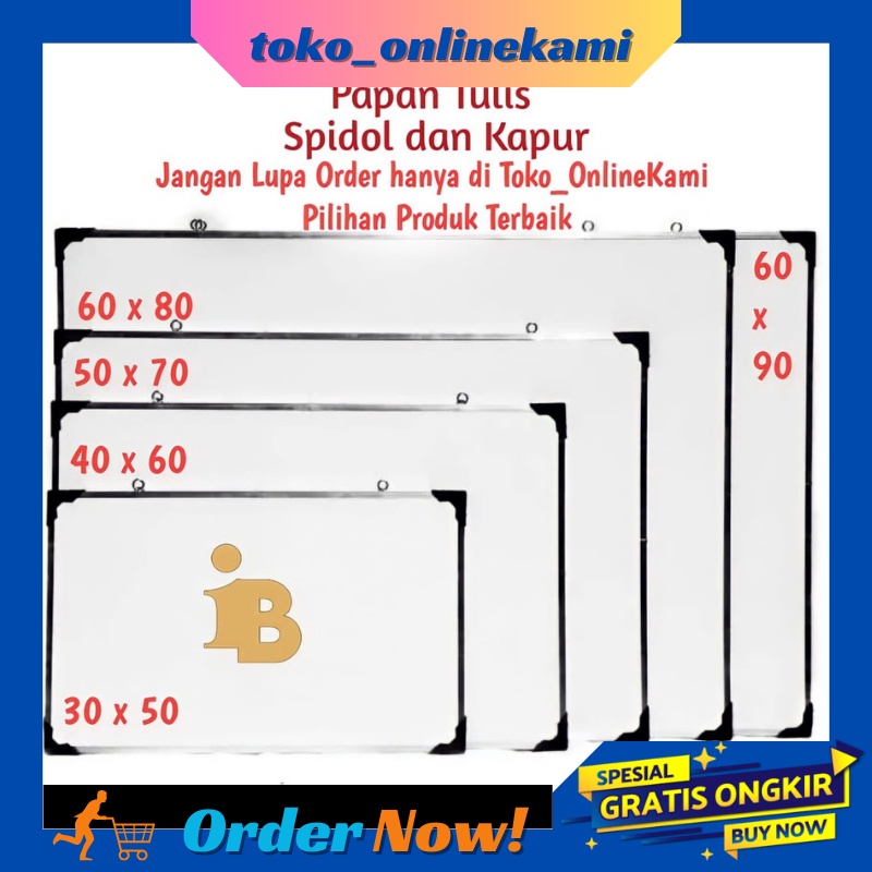 

Viral !!! Papan Tulis / White Board Murah Berkualitas / Papan Tulis Spidol Dan Kapur / Whiteboard