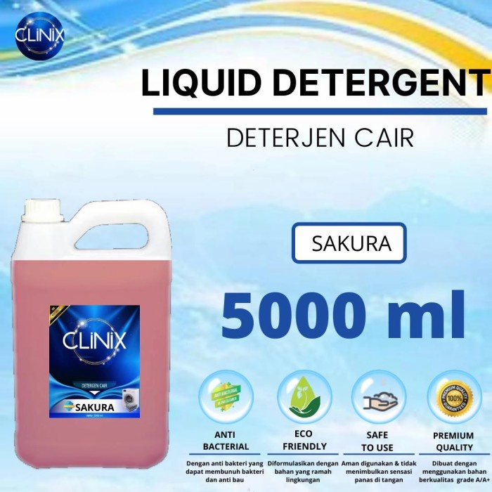 deterjen laundry 5 liter cair