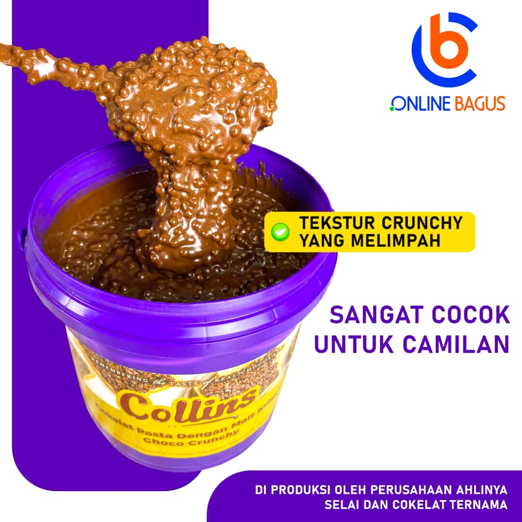 

COLLINS CHOCO CRUNCHY 1 KG