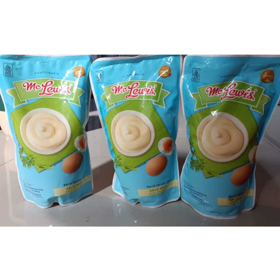 

HJE Mc Lewis Mayones Original 500gr Mayo Mc Lewis (kemasan baru)