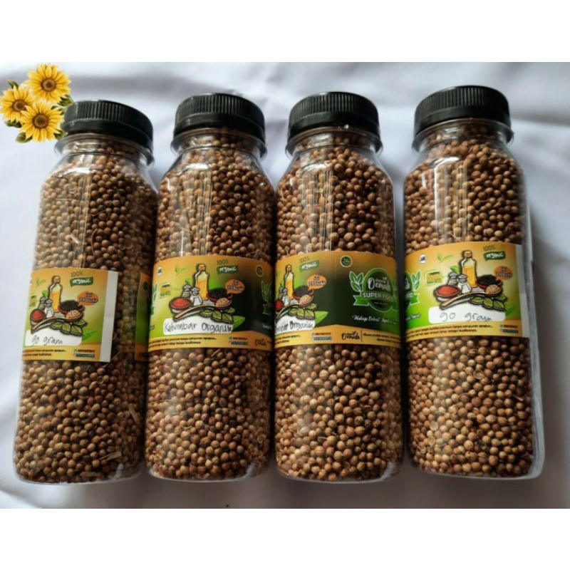 

HJE DapoerOemah Ketumbar Organik/Ketumbar Hitam Murni