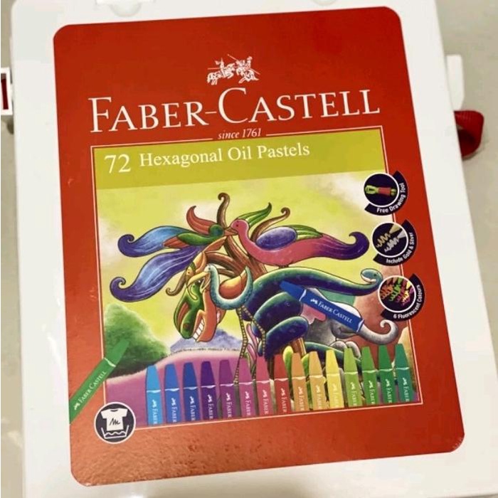 

Crayon Faber castell Hexagonal 72 Warna