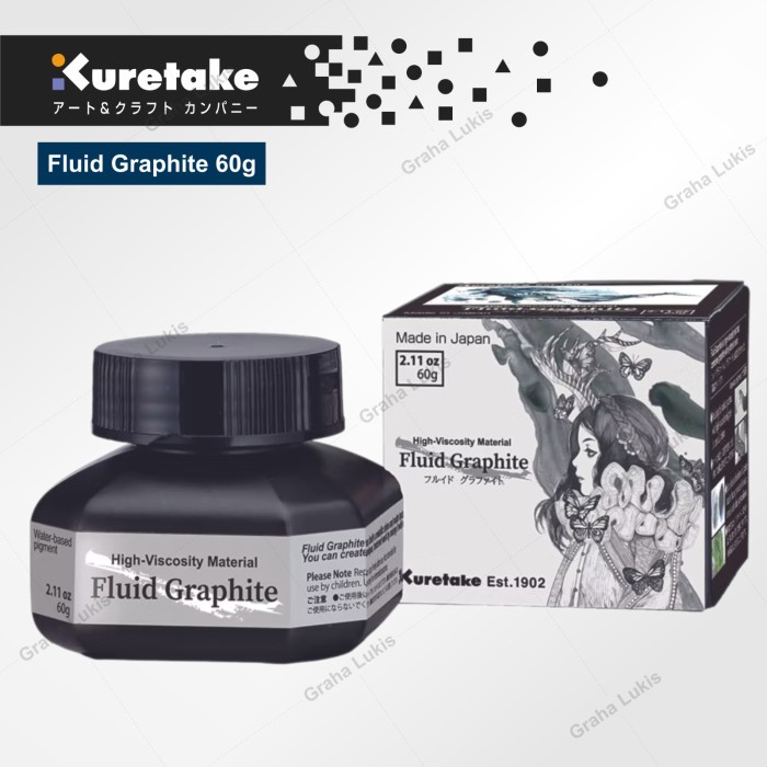 

FLUID GRAPHITE 60g (CE900-6)/ ink type waterbased pigment