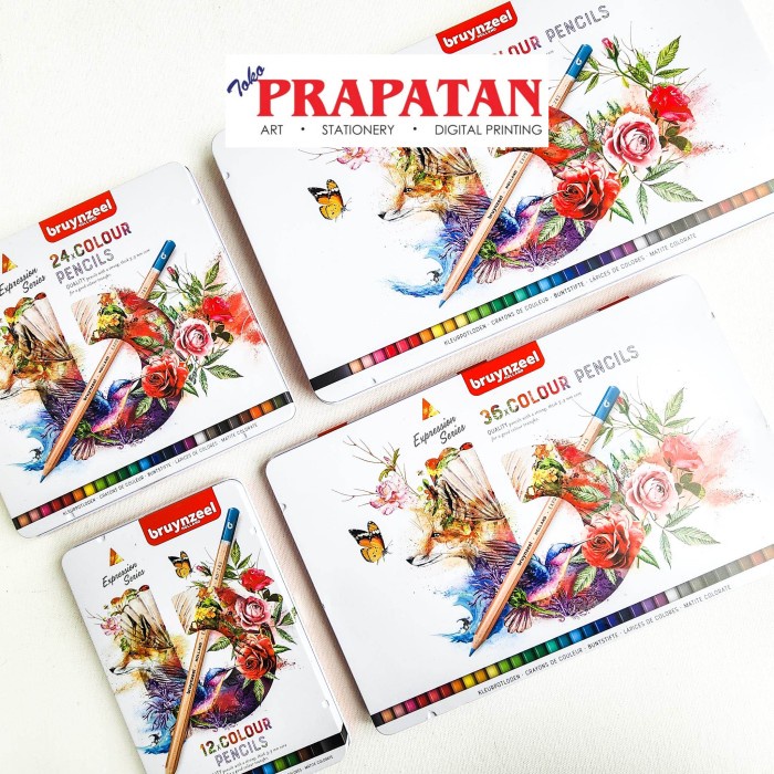 

Bruynzeel Color Pencil Expression Series Pensil Warna