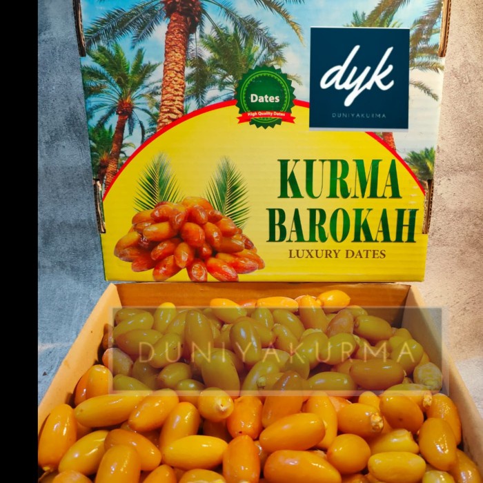 Kurma Ruthob 5kg / Deglet Noor/ Tunisia / Deglet Noor Tangkai