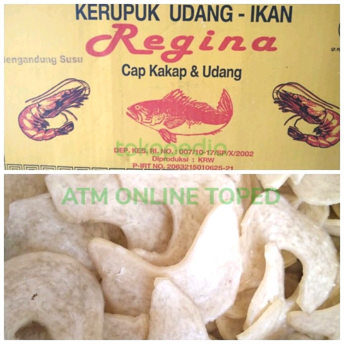 

Kerupuk Udang Regina Bulan sabit 5 kg