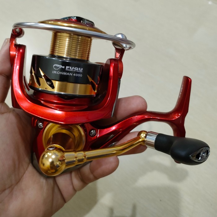 Menarik Reel Fugu Ironman 4000 Power Handle