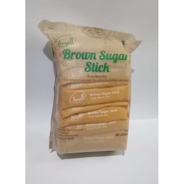 

HJE Stick Gula Merah / Ansell Brown Sugar Stick isi 60
