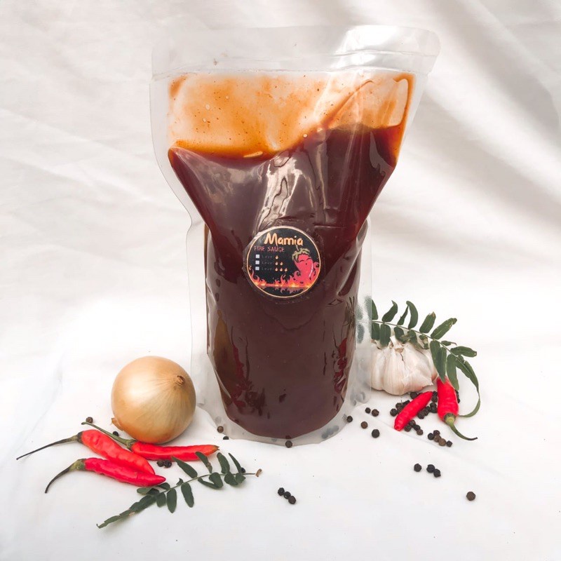 

HJE saus bbq pedas ala richeese homemade 1kg