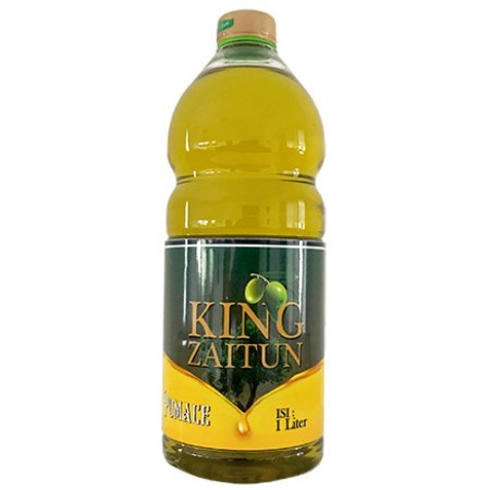 

HJE [Besar] Minyak Zaitun King Zaitun Pomace Olive Oil 1 Liter Bisa Untuk Masak Lebih Sehat Syifa