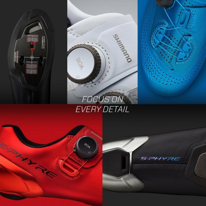 Shoes sepatu Shimano RC902 rc 902 e size 42 blue