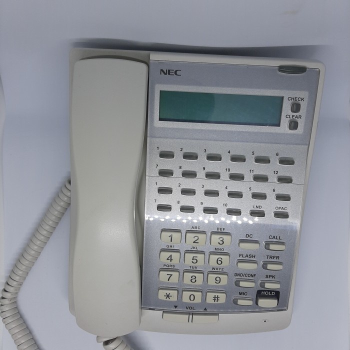Telepon NEC Digital IP2AP-12TXD, untuk pabx NEC Topaz, SL1000