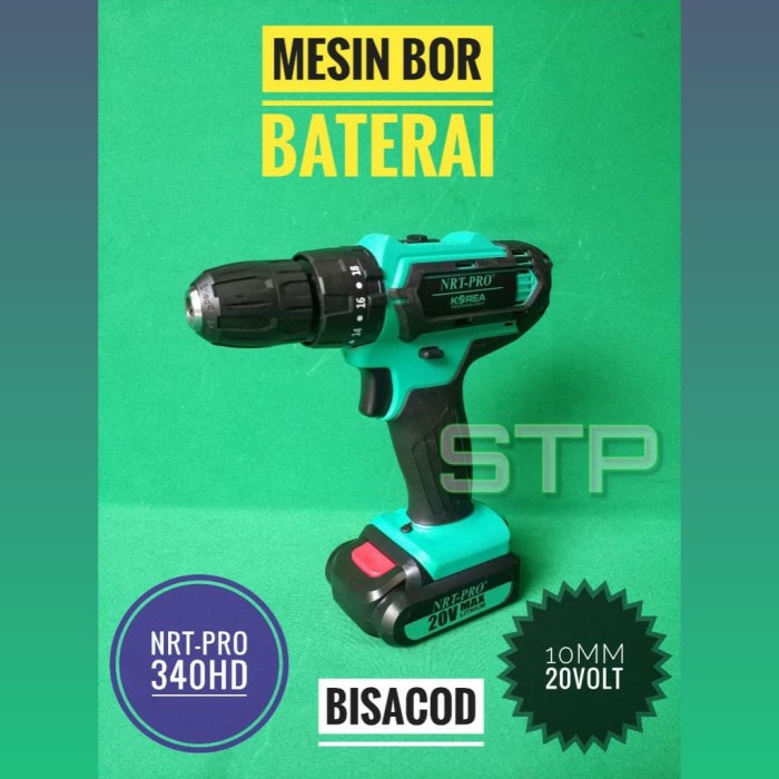 Bor Cordless Impact Drill NRT-PRO 340 DC 20 volt