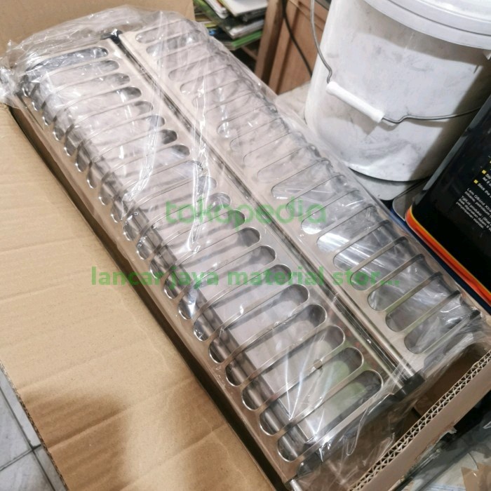 TERBARU Rak piring gantung TACO lemari dapur hw010ss stainless Steel 60-80cm