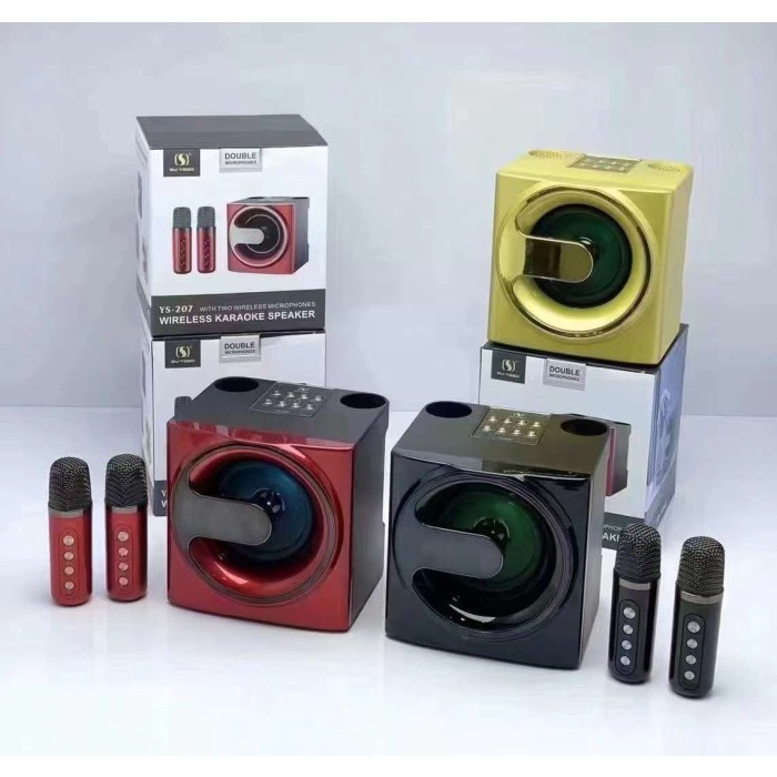 speaker bluetooth karaoke set lengkap speaker bluetooth 2 mic wireless